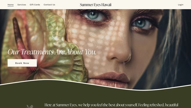 The Summer Eyes website